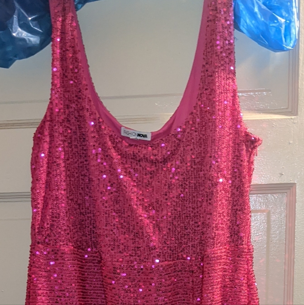 Sequin Maxi Dress